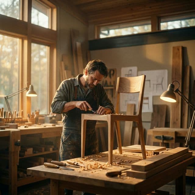 Artisan au travail — Siteazy boutique en ligne
