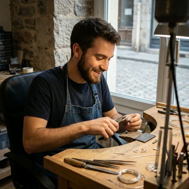 Thomas B., Créateur de bijoux